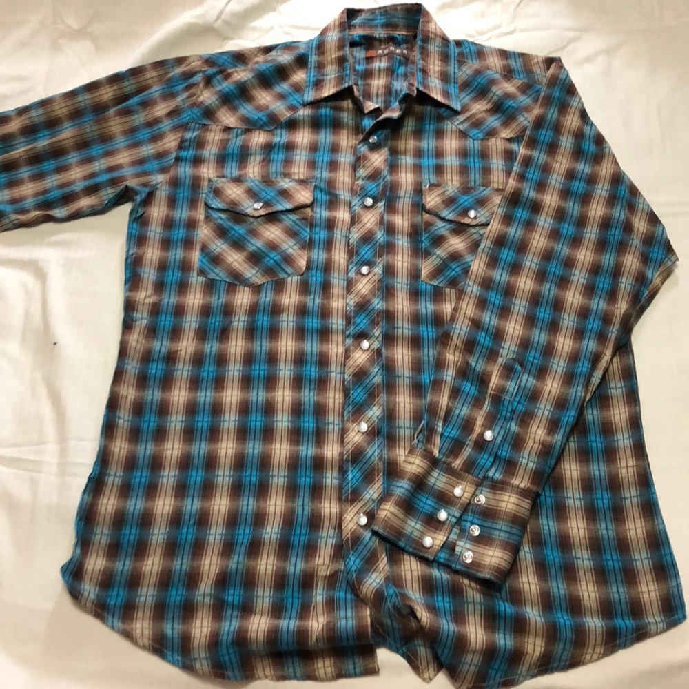 Men’s Roper Western M Long Sleeve Shirt.
